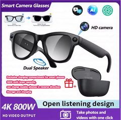 Ultra Smart Glasses 8MP Camera 4K AI