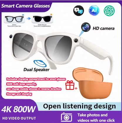 Ultra Smart Glasses with AI Translation Smart Glasses for Effortless Communication