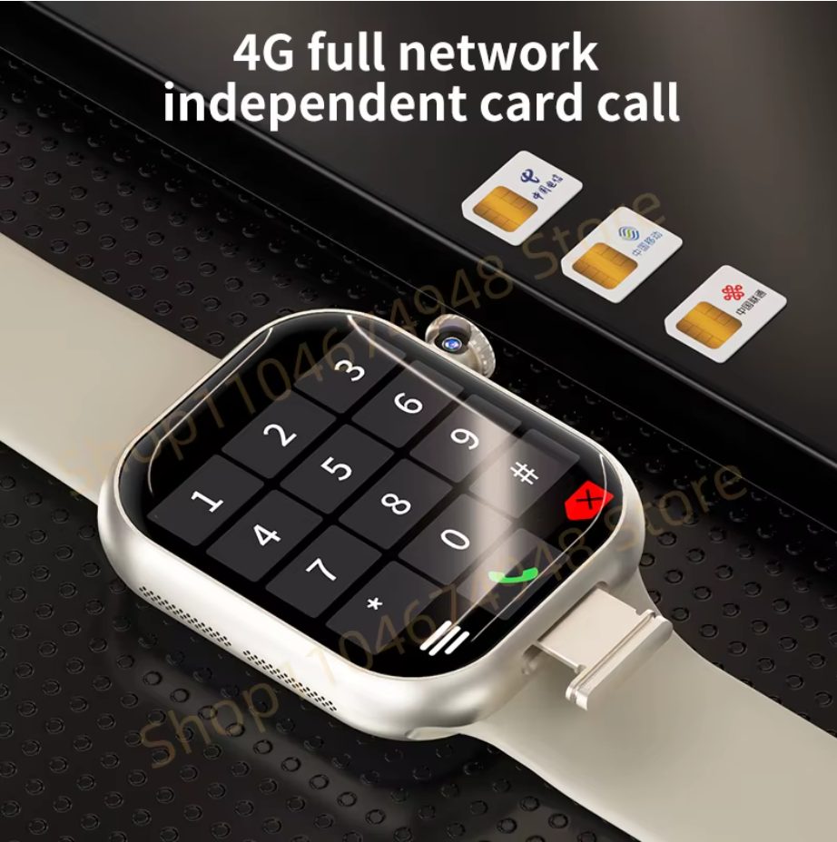 ZeeTec Smart Watch 2” with SIM Card - Built-in Camera & Smart Features