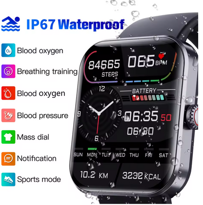 Smart Health Watch - Stay Fit and Connected with Advanced Features