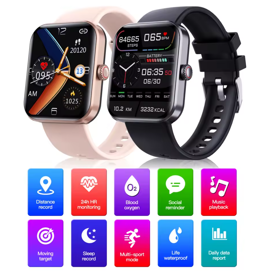 Smart Health Watch - Stay Fit and Connected with Advanced Features