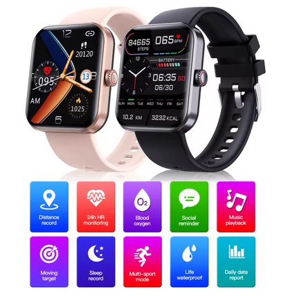 Smart Health Watch - Stay Fit and Connected with Advanced Features