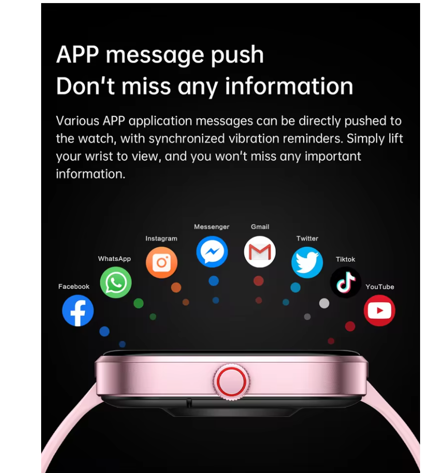 Smart Health Watch - Stay Fit and Connected with Advanced Features