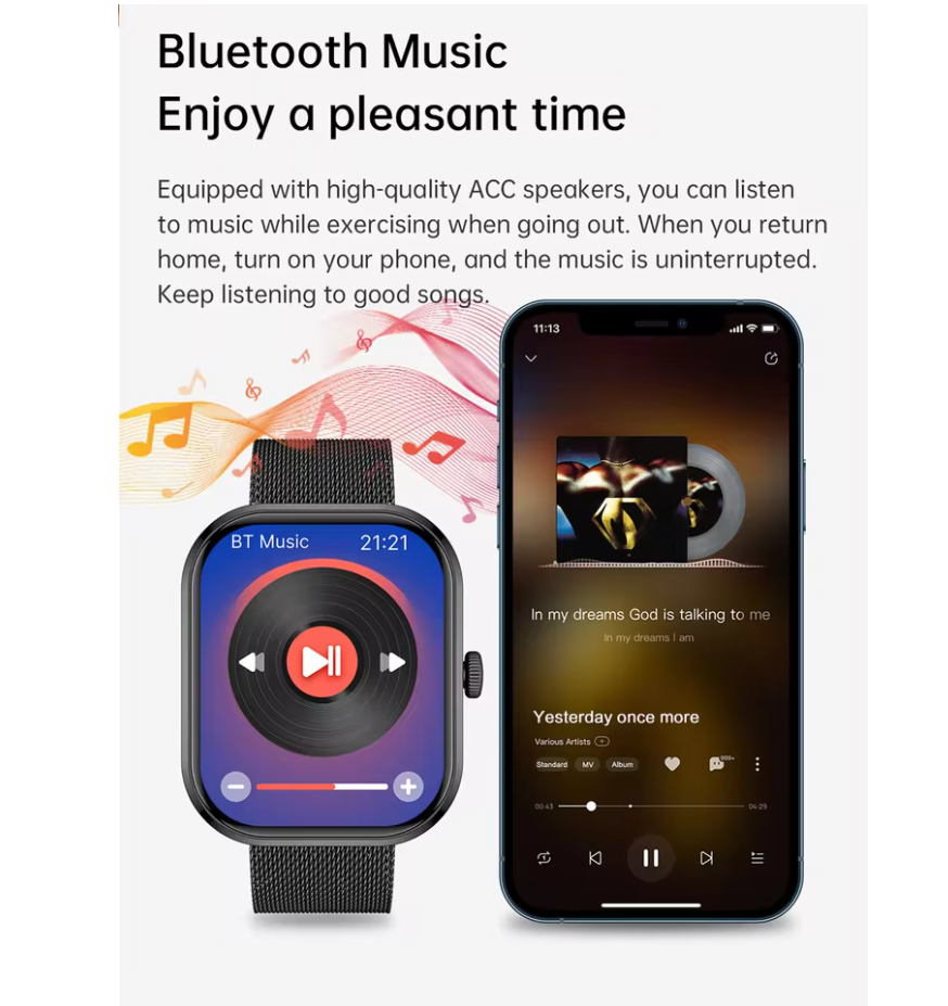 Smart Health Watch - Stay Fit and Connected with Advanced Features