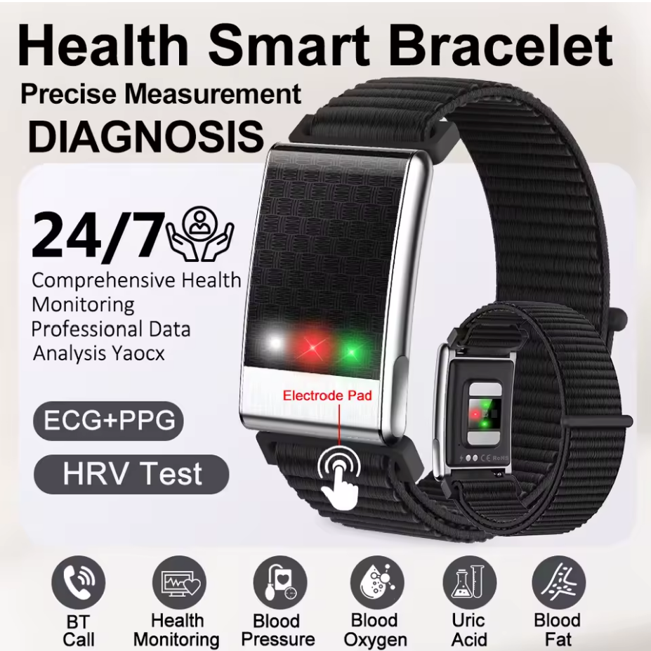 Smart Braclet Screenless Design Health Monitor