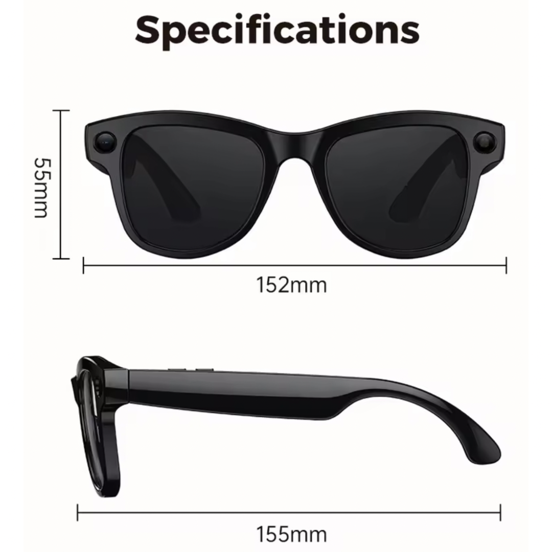 Ultra Smart Glasses with AI Translation Smart Glasses for Effortless Communication