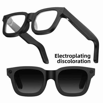 AI Camera Smart Glasses Electrochromic Lenses and Bluetooth Connectivity