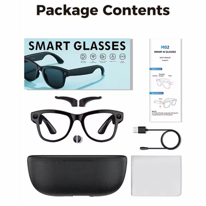 Ultra Smart Glasses with AI Translation Smart Glasses for Effortless Communication