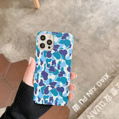 Camouflage Pattern Hard Phone Case for iPhone - ZeeTec Store