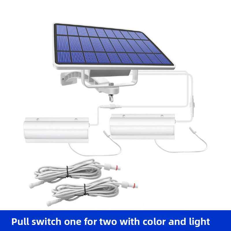 Solar Powered Outdoor Wall Light with Remote Control for Effortless Illumination