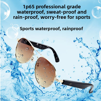Smart Bluetooth glasses with UV protection Lightweight Bluetooth Audio Calls Music
