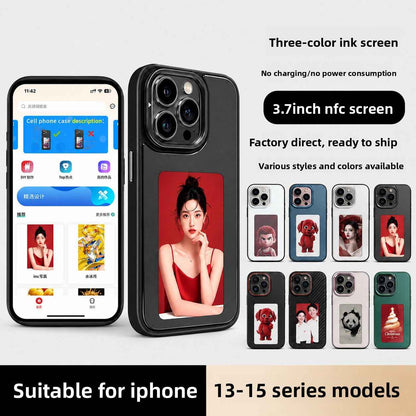 NFC E-Ink Screen iPhone Phone Case