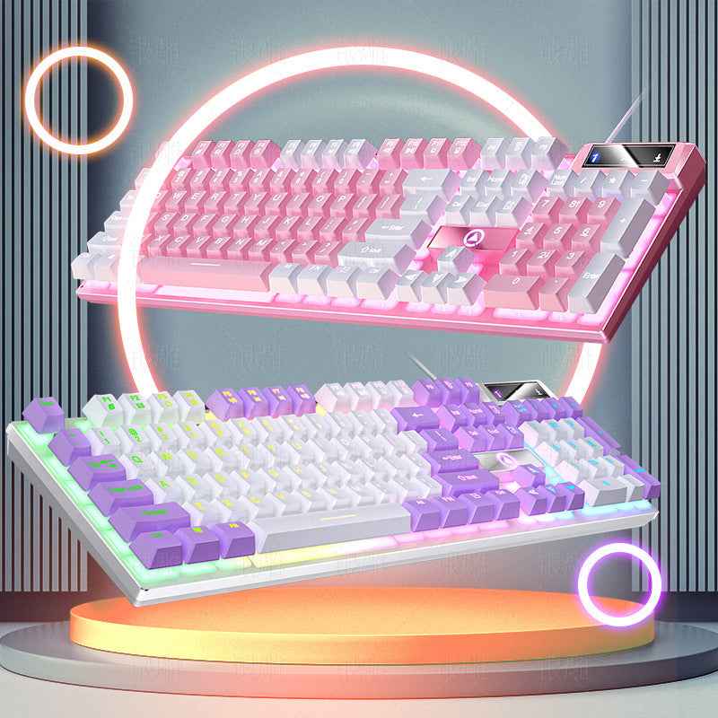 Silver Carving K500 Wired Gaming Keyboard