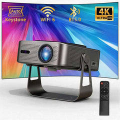 Smart WiFi Projector - 1080P, Voice Control, WiFi , Up to 200 inches