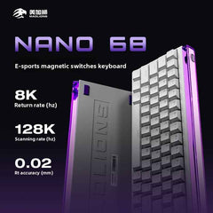 Madlions Nano 68 magnetic switch gaming keyboard 8k