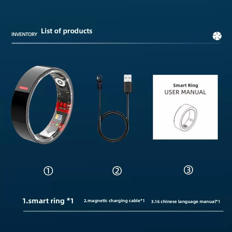 Smart Health Monitoring Ring with Sleep Tracking