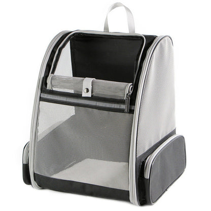 Foldable Dual Shoulder Pet Carrier Bag