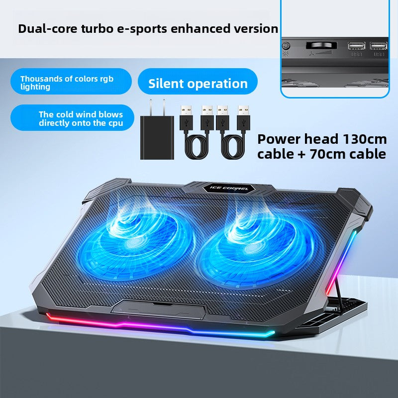 laptop cooling pad Silent Adjustable Speed Phone Holder