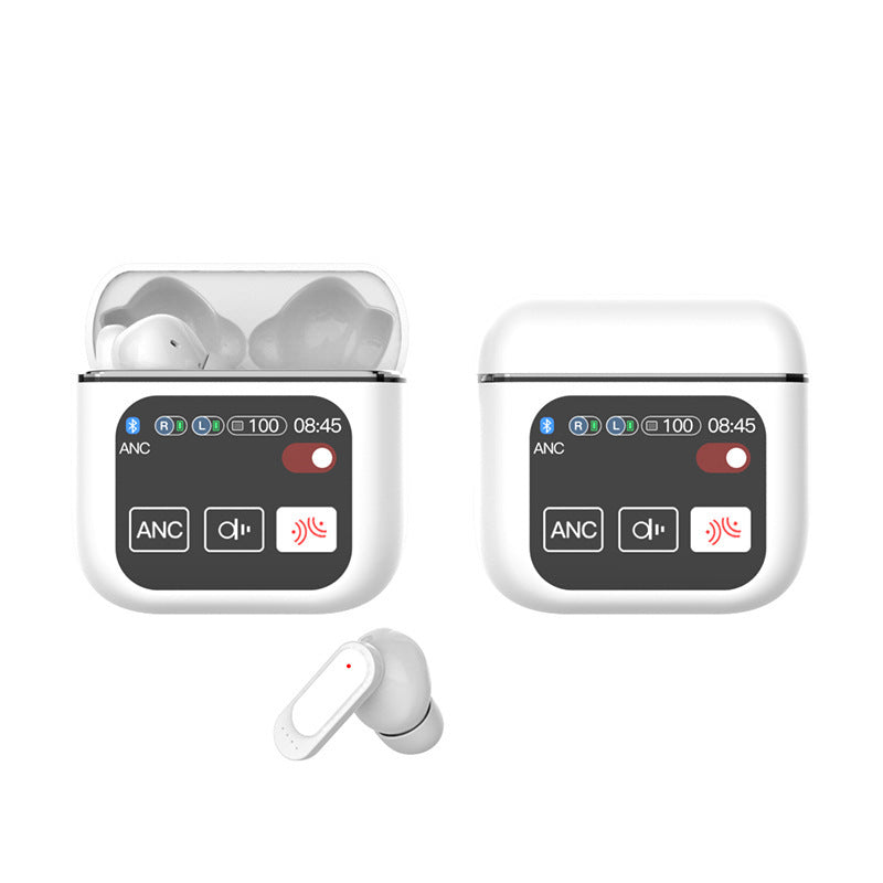 Wireless Bluetooth in-ear headphones ANC noise cancellation