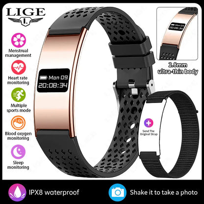 Smart Wristband Heart Rate Tracker with TFT Display - Tracks Heart Rate, Sleep, Steps, Blood Pressure & Smart Alerts - ZeeTec Store