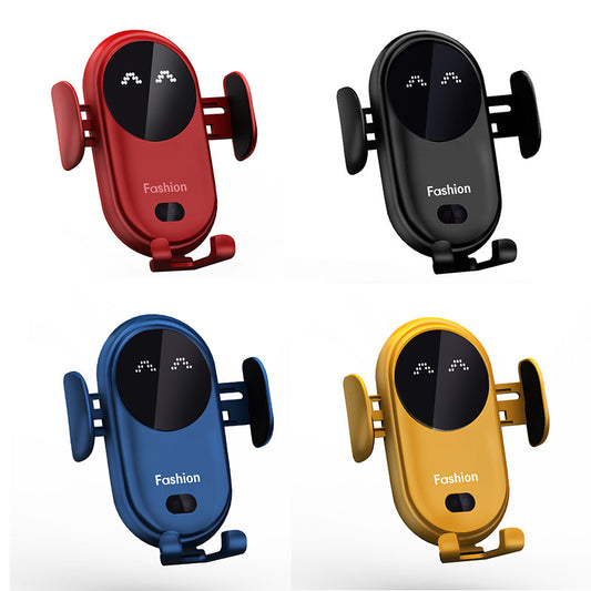 Smart Infrared sensor mobile phone stand charger, Fast Wireless Charging, Dual Mounting Options, Compact & Portable: Lightweight design, Multiple Color Choices
