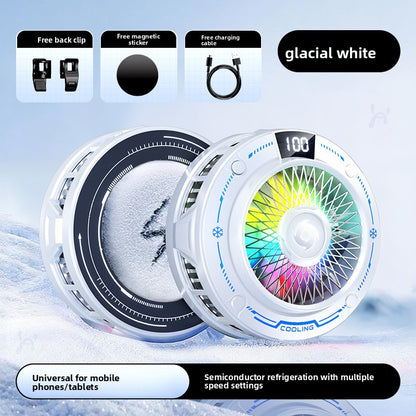 Magnetic Semiconductor Frost Phone Cooler with Digital Display