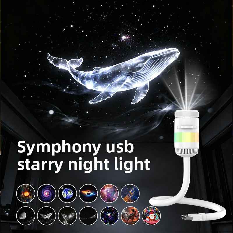 USB Starry Sky Projection Night Light