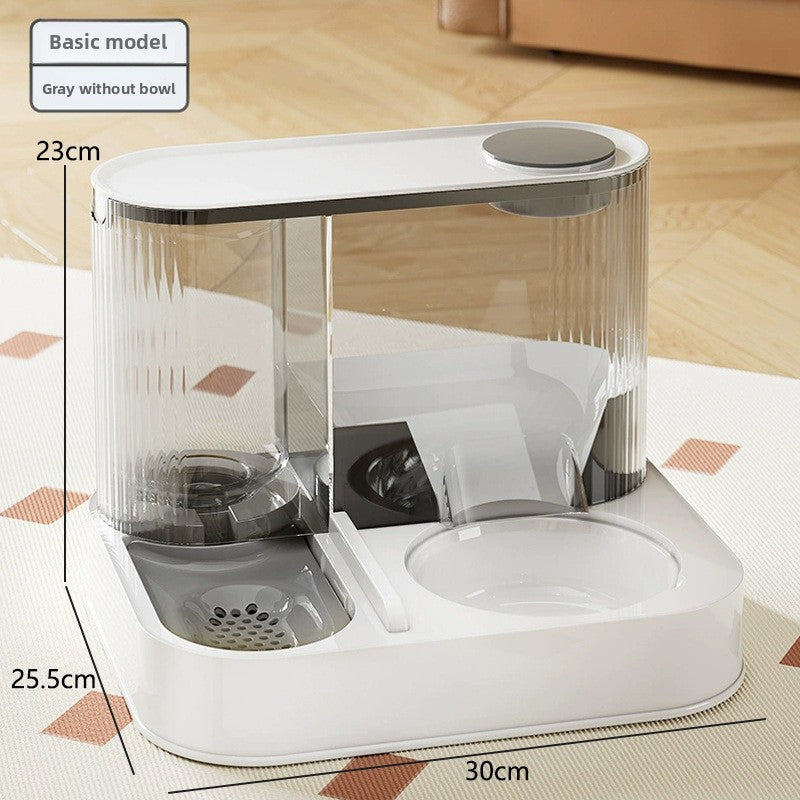 Automatic Pet Feeder and Water Dispenser Combo