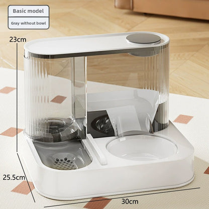 Automatic Pet Feeder and Water Dispenser Combo