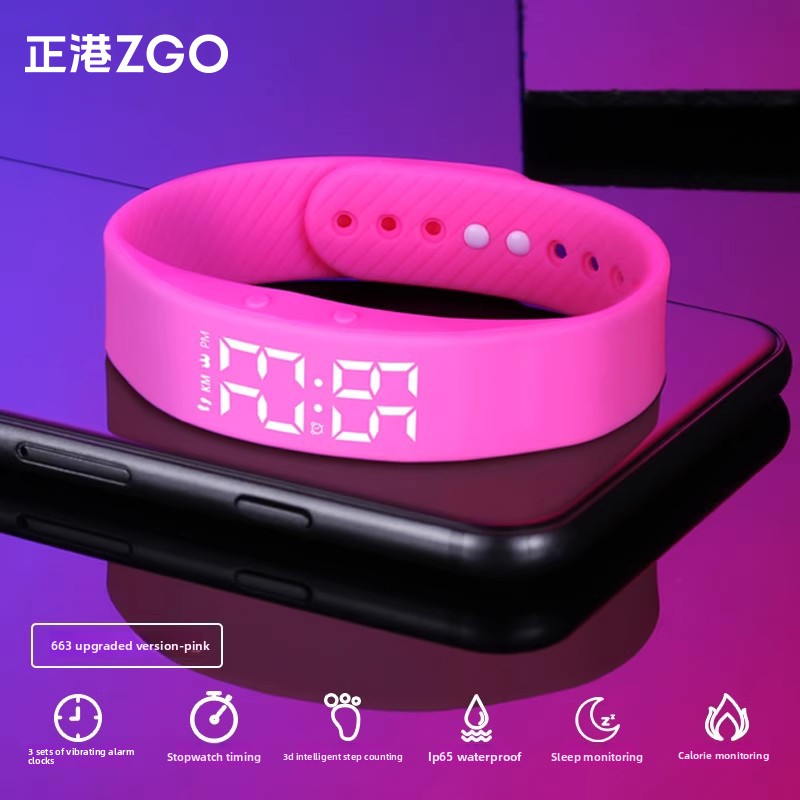 Smart Bracelet Sleep Vibration Steps Track Pedometer
