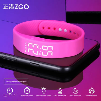 Smart Bracelet Sleep Vibration Steps Track Pedometer