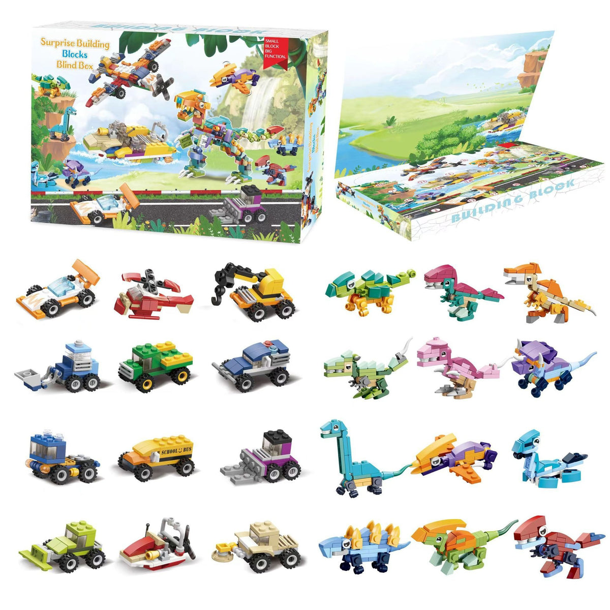 Christmas DIY Building Blocks Set Festive Gifts