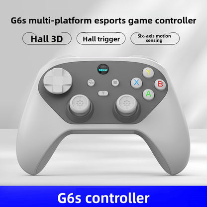 G6S Bluetooth Wireless Gamepad with Hall Joystick and Macro Keys Multi-Platform Compatibility