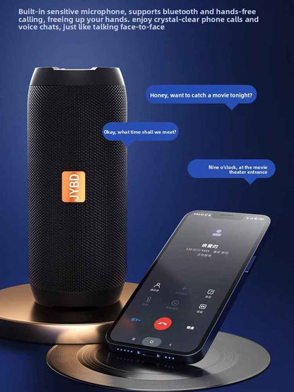 Portable Bluetooth Speaker 10W with Enhanced Bass