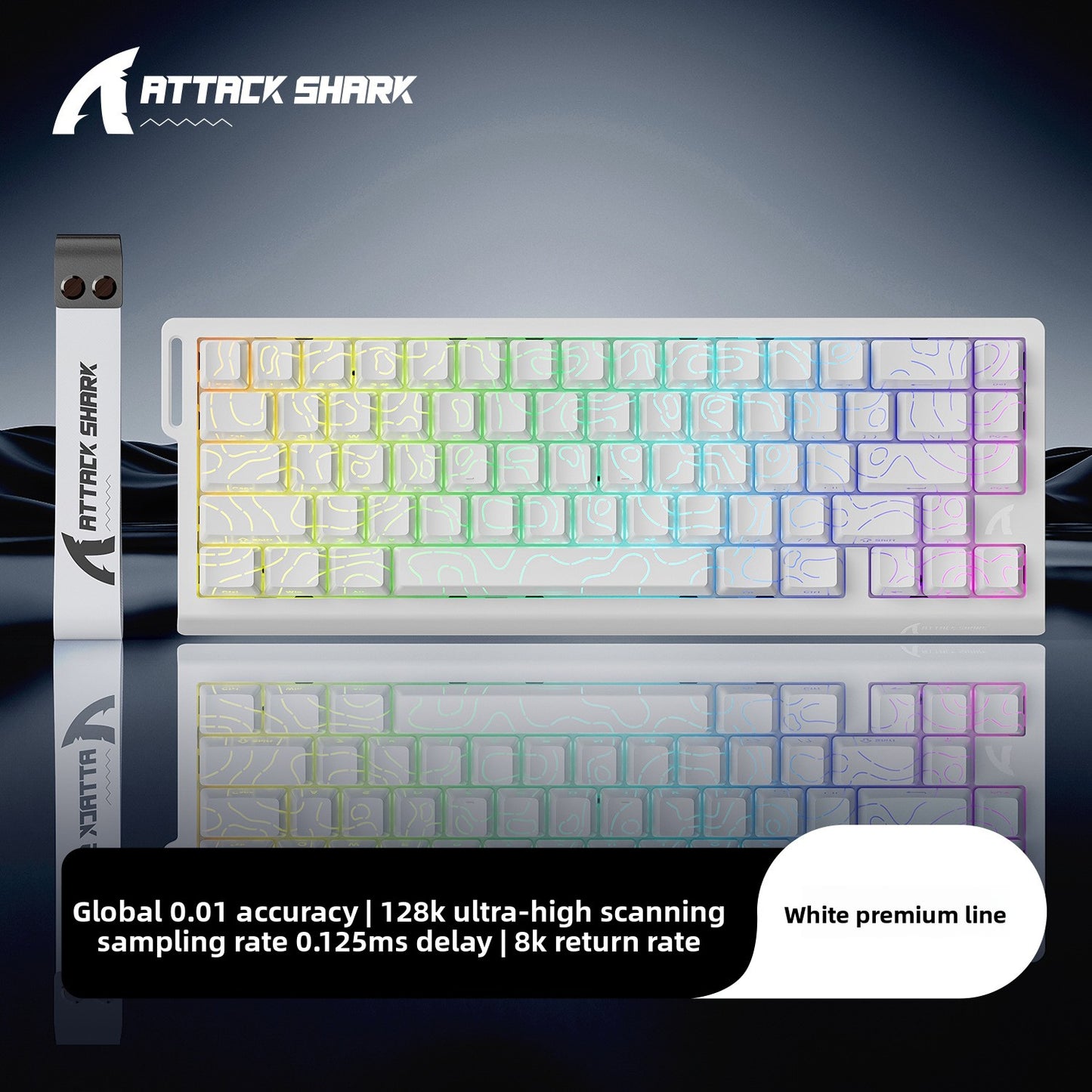 Attack Shark X68HE Pro Magnetic Axis RGB Gaming Mechanical Keyboard