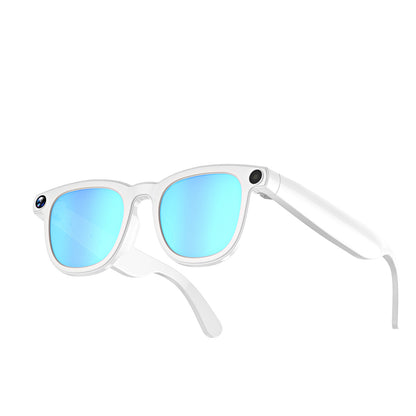 AI Smart Glasses, High-Quality, 800W Camera, Multi-Platform Compatibility, Bluetooth Calling, Touch & Button Controls, Lightweight Design - Weighs 43g, Battery Capacity 260mAh