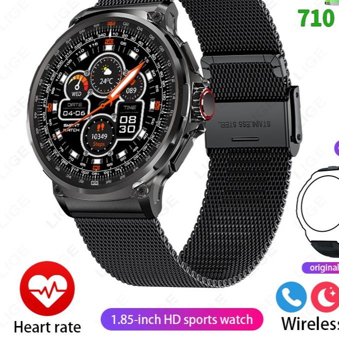 Lige V69 Smart Watch 1.85inch Smart Reminder