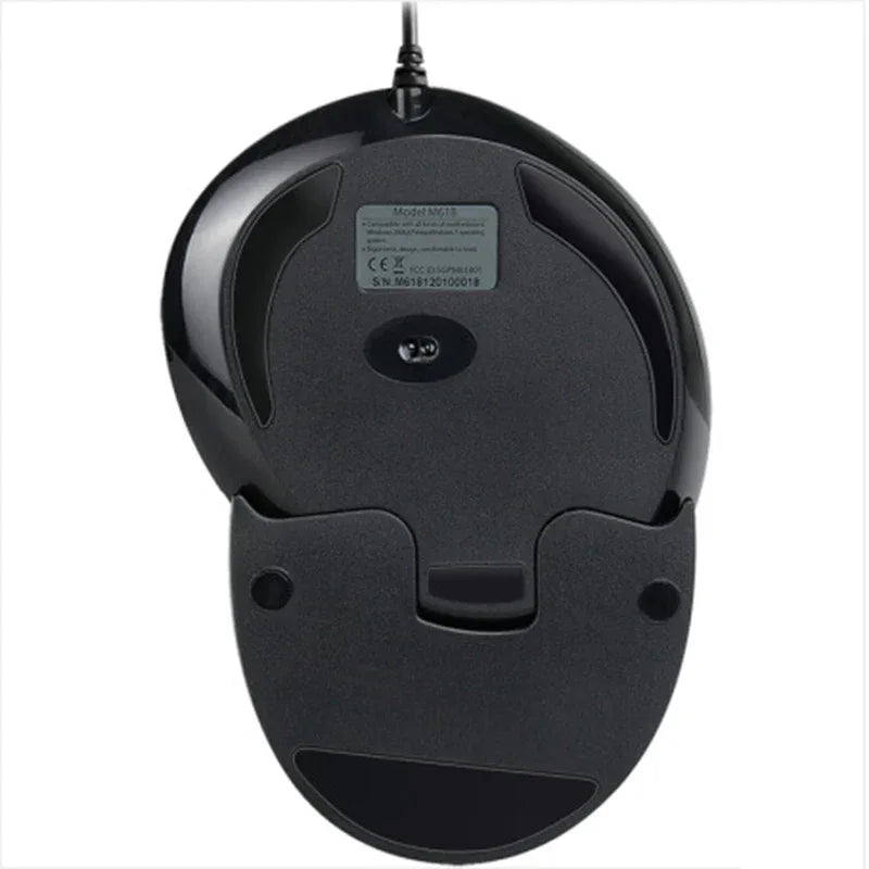 Wired Vertical Mouse for Ergonomic Comfort and Precision Control - ZeeTec Store