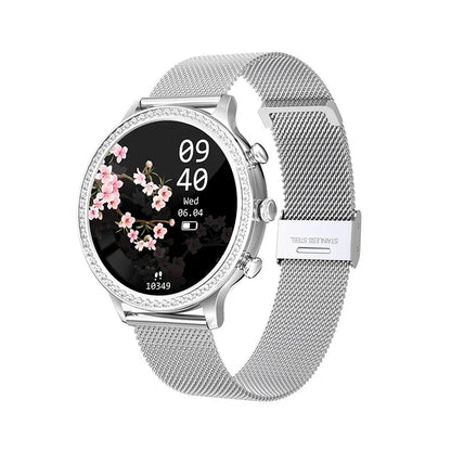 Smart Wristwatch with Health Tracking | 1.32-Inch Round Display, Bluetooth Connectivity, Heart Rate, Blood Pressure, Blood Oxygen Monitoring, Waterproof, Up to 7 Days Battery - ZeeTec Store