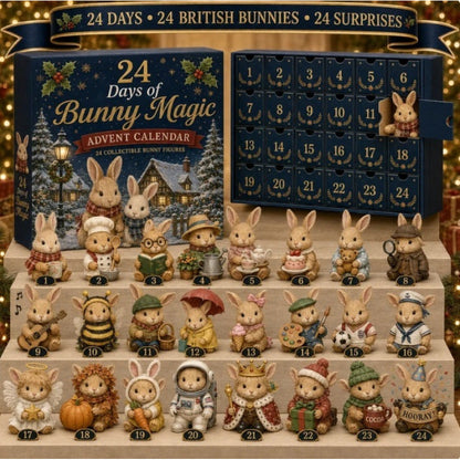 24 Days Christmas Magic Advent Calendar with Animal Blind Boxes