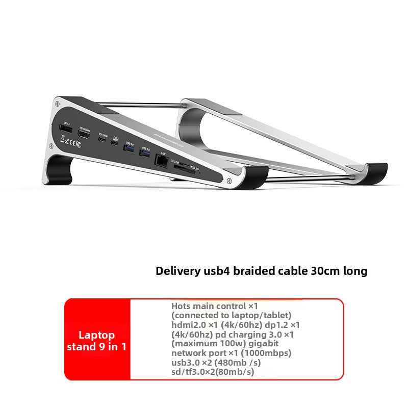 Laptop Docking Station with HDMI Ethernet USB Hub