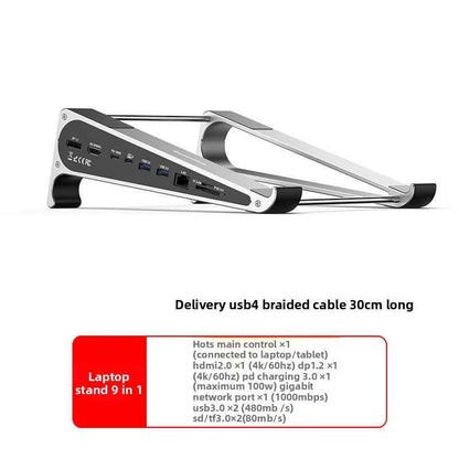 Laptop Docking Station with HDMI Ethernet USB Hub