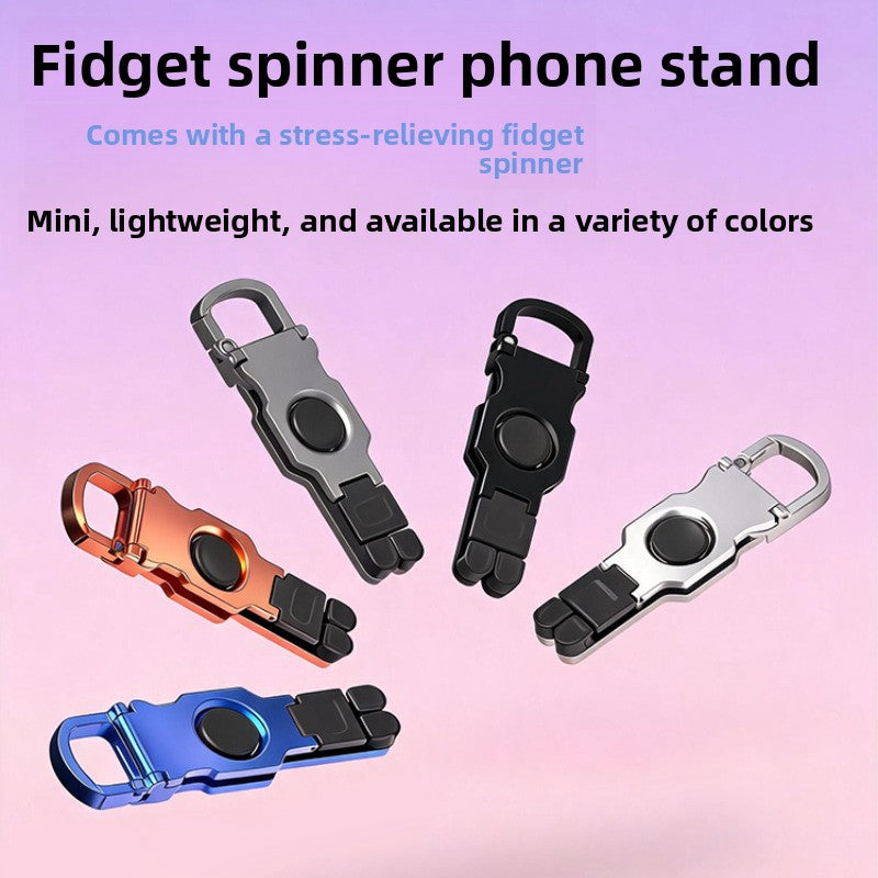 Fingertip Gyro Stand Phone Holder Practical 360 Rotation Stress Relief