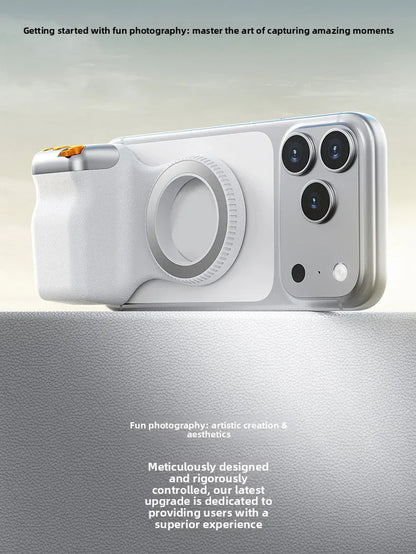 Magnetic Phone Grip with Remote and Bluetooth Control - ZeeTec Store