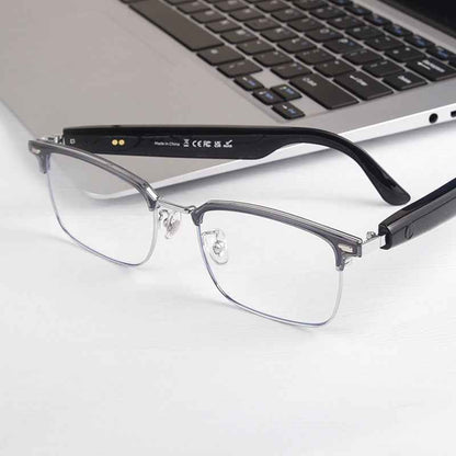 Smart Audio Glasses with Polarized Lenses