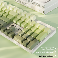 Mechanical Keyboard Silent Customizable Lighting