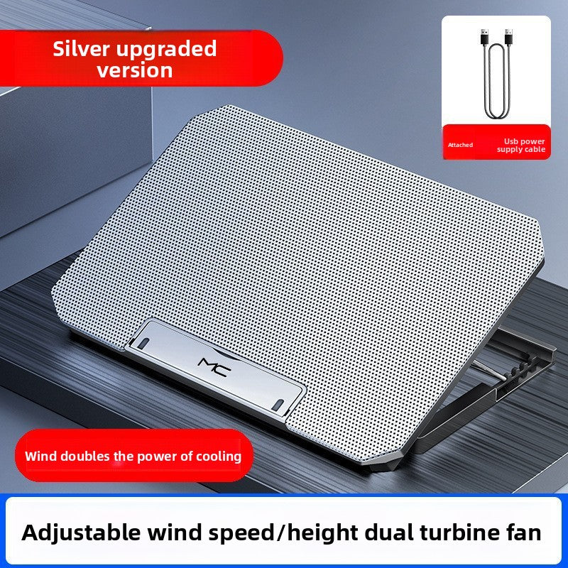Adjustable Laptop Cooling Stand with Multi-Fan