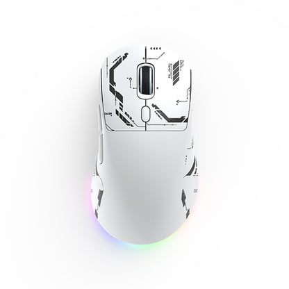 Dual Mode Wireless Gaming Mouse with RGB Lighting High Precision