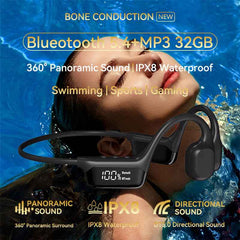 VAORLO Bluetooth Headset for Swim MP3