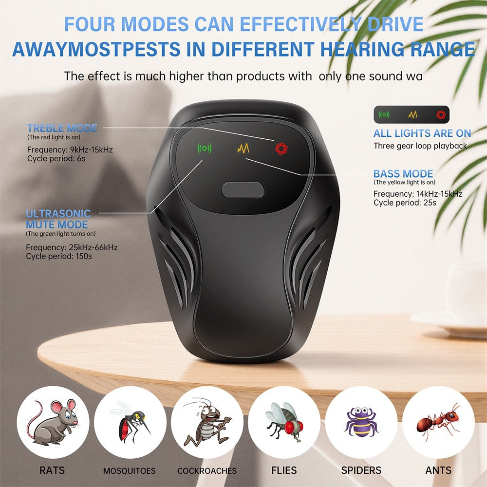 Ultrasonic Pest Repellent for clean home